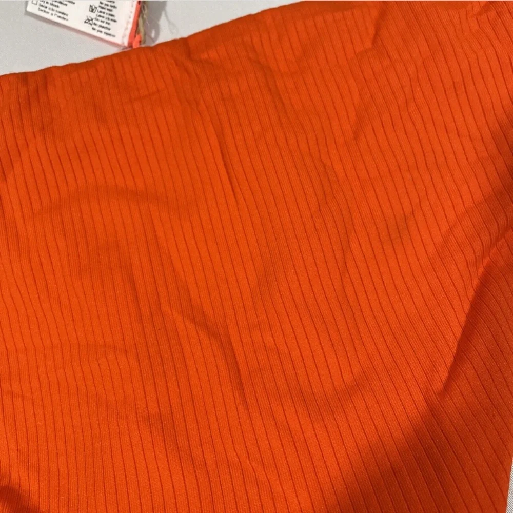 NWT‎ Maaji [ XS ] Ginger Orange Flirt Reversible Bikini Bottoms